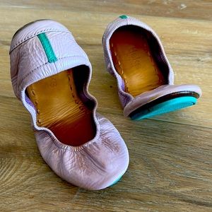 Lavender Tieks Flats Patent Leather